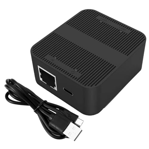 OSALADI Ethernet Splitter to Adapter High- Splitter for Design Easy Installation for Routers Computers and More