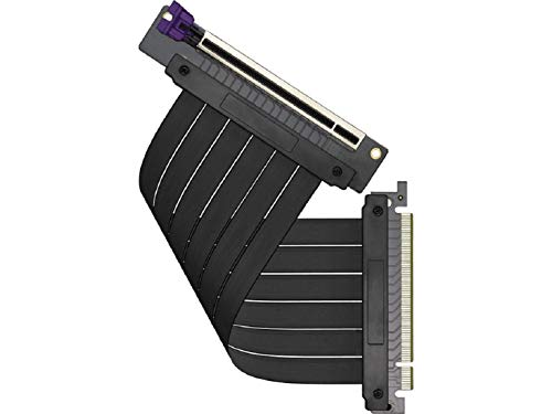 Cooler Master Accessory: Universal Riser Cable, Riser Cable PCIE 3.0 X16 VER. 2,300mm/11.8inch Length(MCA-U000C-KPCI30-300)