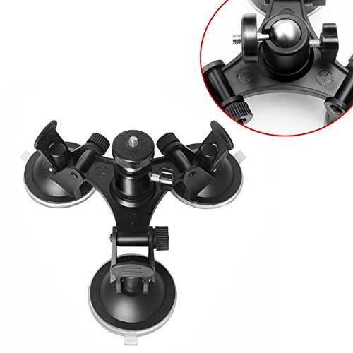 Fantaseal M-TSA Triple Cup Dslr Camera Suction Mount W/Ball Head Compatible thumb #1