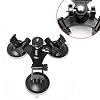 Triple Cup DSLR Camera Suction Mount Compatible with Nikon Canon Sony DSLR/Camcorder + GoPro Hero Sony Garmin Xiaomi Yi SJCAM Car Window Holder
