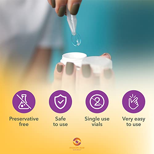 Menicon Lacripure Rinsing & Insertion Saline Solution 14 Unit Dose 5Ml Vials, Lacripure Saline Solution For Rigid Gas Permeable Lenses & Tea Tree Oil Eyelid/Eyelash Wipe - Preservative Free #TOP2