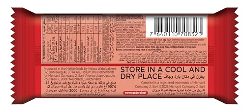 Canderel Milk Chocolate Wafer Fingers, 21.5g