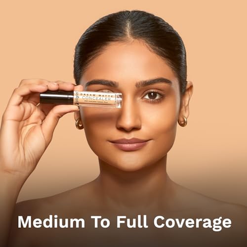 Image of Pilgrim Full Coverage Dream Matte Liquid Concealer 7.3ml | Concealer for Dark Circles with Australian Kakadu Plum & Hyaluronic Acid | Crease resistance & Lightweight | All Day Coverage | Shade Beige