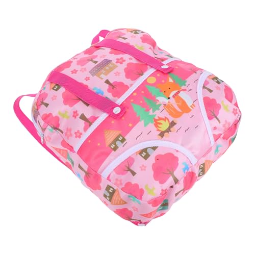 TEHAUX Mochila Pequeña para Muñecas con Estampado de Animal Ligera y Resistente Bolsa de Almacenamiento para Accesorios de Muñecas Adecuada para Viaje y Uso Infantil