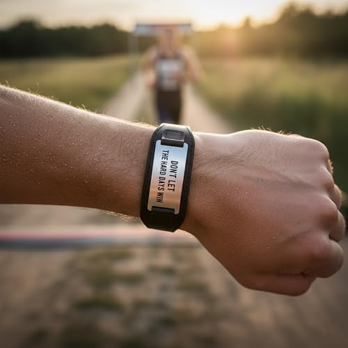 Pulsera Inspiracional de Cuero para Hombre miniatura 5
