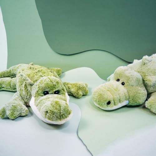Peluche crocodile XXL 80 cm vert Histoire d'Ours HO2928