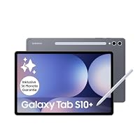 Samsung Galaxy Tab S10+ AI Tablet, Android Tablet, 12 GB RAM, 512 GB Speicher, AMOLED-Display, Antireflexionsbeschichtung, Inkl. S Pen, 5G, Moonstone Gray, 36 Monate Herstellergarantie – Ansicht 1