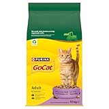 GO-CAT Adult Dry Cat Food Chicken and Duck 10kg Pack