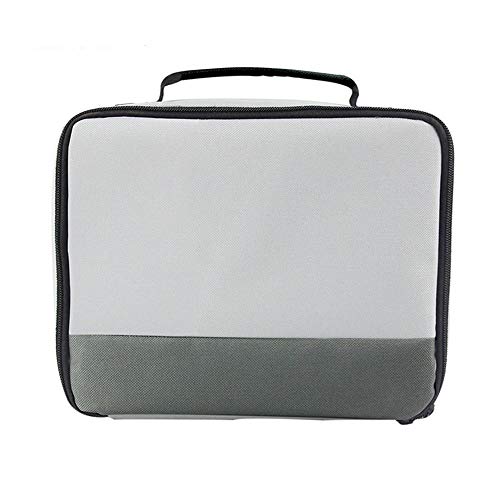 Portable Projector Bag Projector Carrying Case Small Size Electronics Product Organizer Waterproof Multimedia Storage Case(Fits Most Major Mini Projectors, Mobile Printer, Camera)