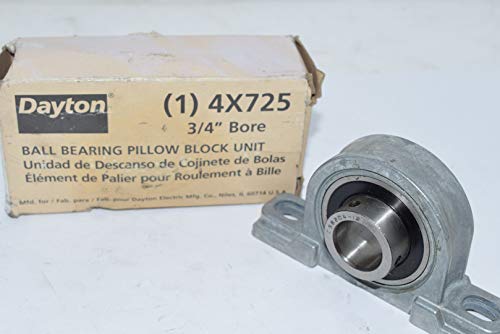 Pillow Block Bearing, Ball, 3/4