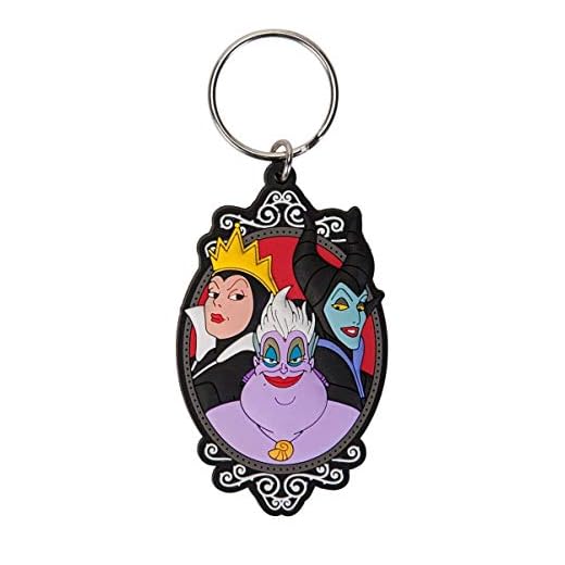 Disney Villians Group PVC Bag Clip