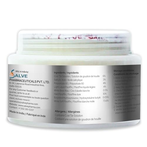 SALVE Psoriasis Coal Tar Salicylic Acid 100gm
