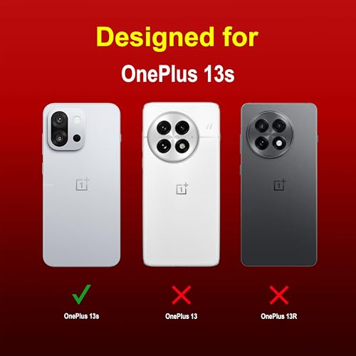 Image of Zapcase Back Case Cover for OnePlus 13s | Compatible for OnePlus 13s Back Cover | Liquid Silicon Magic Case with Camera Protection | Red