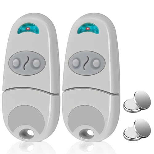 2 Pack Telecomando Cancello, 433,92MHz Telecomando Cancello Universali, Telecomando Universale