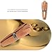 TOPPERFUN 3Pcs Wooden Ring Clamps, 6in Jeweler Stand Pliers Jewelry Ring Vise, Jewelry Clamps Wedge Jeweler Hand Tools Ring Holding Tools for Making File Polishing Grinding Gemstone Setting Rings