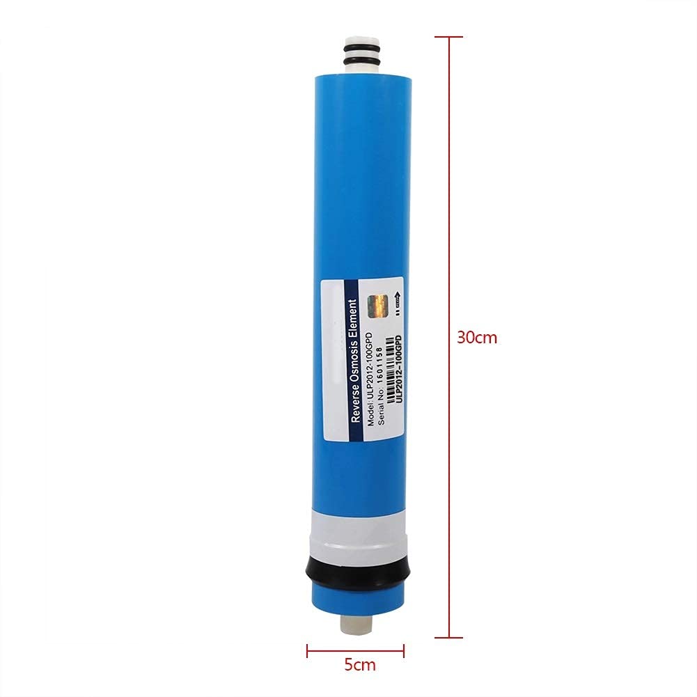 Umkehrosmoseteile Wasserfiltermembran, Umkehrosmose Element, Hochreine Umkehrosmose Membransysteme Aquarium Wasserfilter RO 100 GPD für Krankenhaus Ersatzlabor Heimgebrauch