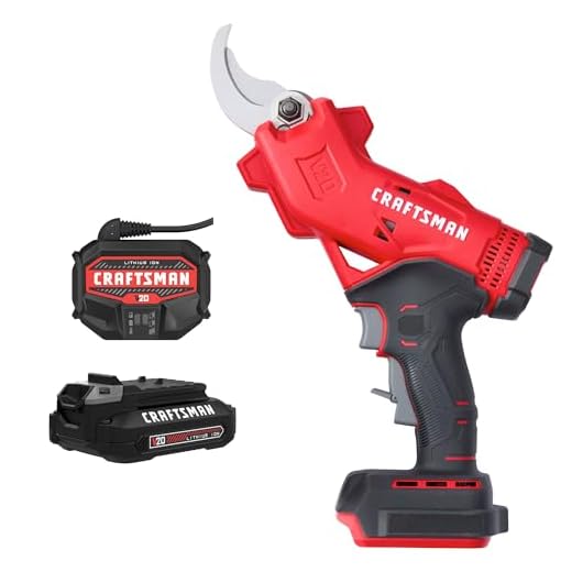 CRAFTSMAN 20V MAX Cordless Electric Pruner, Battery & Charger Included (CMCPR320C1)