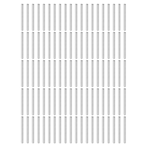 100 pasadores cilíndricos de 3x35 mm en acero inoxidable 304 para estanterías