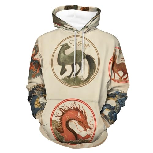 Hoodie zodiaque animalier pour vos sorties urbaines et moments cocooning