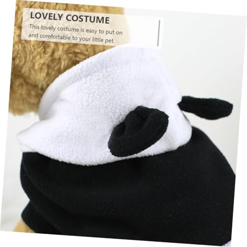 Disfraz de panda para perro tamaño XL miniatura 4
