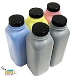 5PK Toner Refill Kit for Brother TN221 / TN225 (TN-221 / TN-225) HL-3140CW HL-3170CDW MFC-9130CW MFC-9330CDW MFC-9340CDW