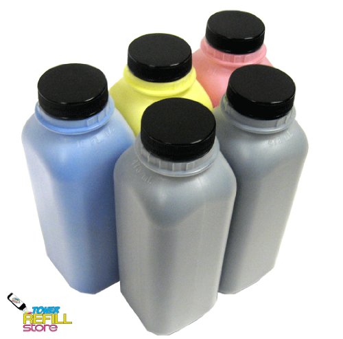 Toner Refill Store 5PK Toner Refill Kit for Brother TN221 / TN225 (TN-221 / TN-225) HL-3140CW HL-3170CDW MFC-9130CW MFC-9330CDW MFC-9340CDW