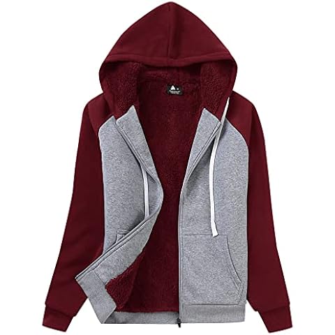 igeekwell Sudadera con capucha para mujer de manga larga con cremallera completa Cover
