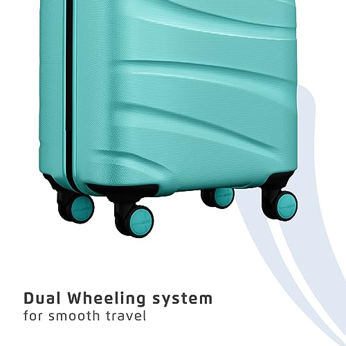 Image of Safari Cabin Polycarbonate Persia Hardside Small Size Luggage Spearmint Color 55Cm, 4, Spinner, Trolley Bag