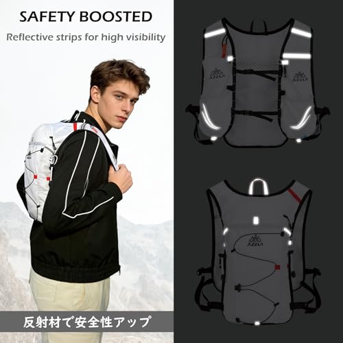 Image of TRIWONDER Hydration Vest Running Backpack for Men & Women, Water Pack for Hiking, Camping, Climbing & Cycling, Lightweight Daypack