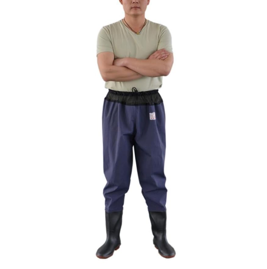 Luminexia Waist Wading Pants,Fishing Waist Waders For Men And Women,Breathable Fishing Waders With Boots,For Fly Fishing,Duck Hunting,Kayaking