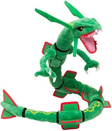 Latim Pokemon Center XY Rayquaza Dragon Plush Soft Toy Stuffed Anime Collectible Dolls 31"