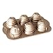 Nordic Ware 90777 Beehive Cakelets Pan, One, Gold