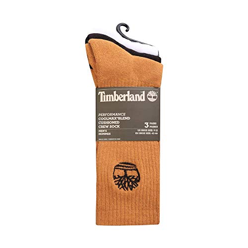 Timberland Men's Half Cushioned Crew Socks (3 Pairs)3