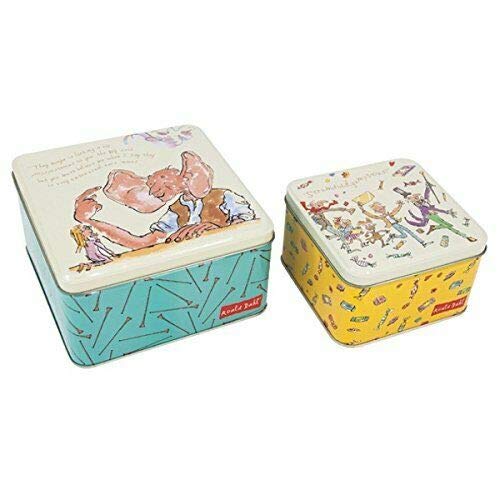 Set di 2 barattoli impilabili di Roald Dahl