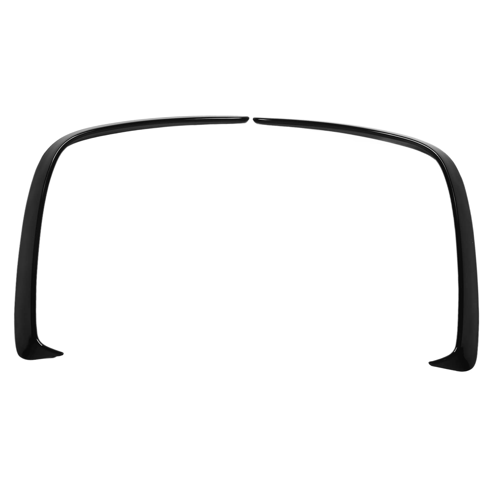 Aileron De Pare-Chocs Arrière Brillant Noir, Séparateur De Diffuseur AMG Pour Classe A W176, Décoration Extérieure Universelle En ABS, 1 Paire