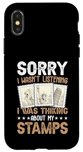 Sorry I Wasn't Listening ��������X�^���v���W �؎�� �X�}�z�P�[�X iPhone X/XS �p