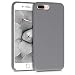 Produktbild kwmobile Hülle kompatibel mit Apple iPhone 7 Plus / 8 Plus - Handyhülle gummiert - Handy Case in Titanium Grey
