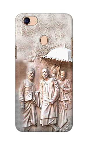 Image of PRINTFIDAA Printed Hard Back Cover Case for Oppo F5 | Oppo F5 Youth | Oppo F5 Plus Back Cover (Sai Baba) -1803