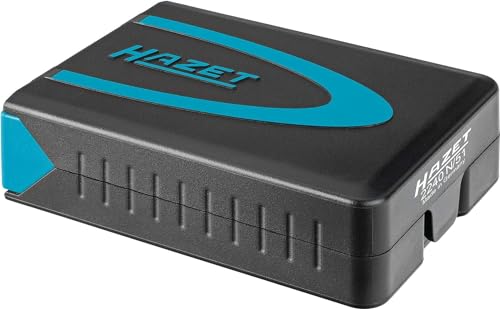 HAZET BitE-Box 2240N/51 I 51-teiliges Schraubendreher-Einsatz-Set, Abtrieb: Pozidriv, Sechskant 6,3 (1/4 Zoll), Kreuzschlitz, Tamper Resistant TORX, Innen-Sechskant, Schlitz, Innen TORX