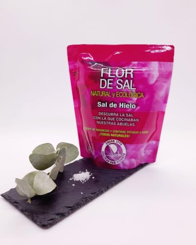 Flor de Sal Natural y Ecologica Sal de Hielo-sal gourmet-sal marina natural premium