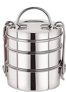 See full amazon price history chart for R S HOME KITCHENWARE Stainless Steel Dura Hot 3 Container, Lunch Box with Silver-1100 ml R S HOME KITCHENWARE Stainless Steel Dura Hot 3 Container, Lunch Box with Silver-1100 ml (B0CQXLWJ4B) Amazon Price History, Amazon Price Tracker