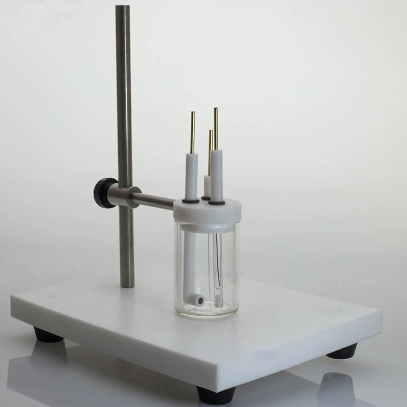 Electrode Holder Electrolytic Cell Set 30-200ml 3 Holes 6mm(30ml)