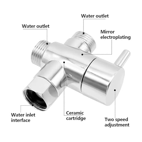 Connecteur de robinet en laiton G1/2 robuste pour séparateur d'eau - 6