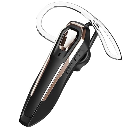 Auricular Bluetooth In Ear V5.4 con Cancelación de Ruido Dorado miniatura 1