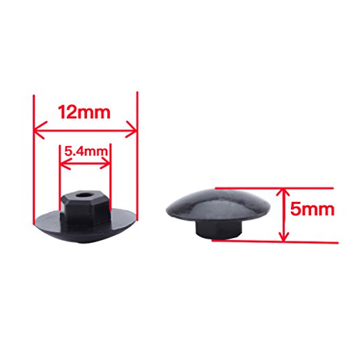 F Fityle Tappo Pedivella MTB in Gomma da 10 Pezzi