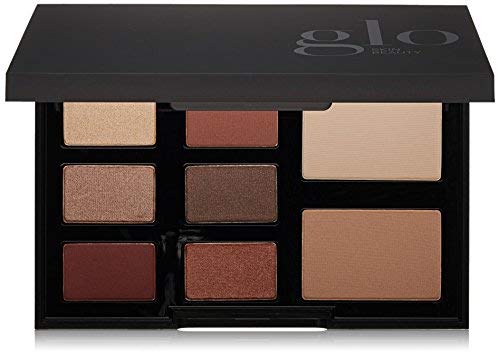 Glo Skin Beauty Eye Shadow Palette in The Velvets - Brick and Cooper - 8-Color in 4 Shade Options - Powder Eyeshadow Kit