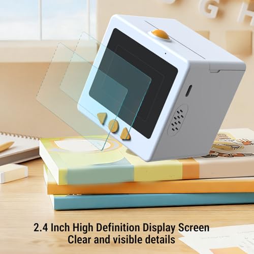 Image of Fafeicy AI Voice Sticker Printer 2.4G WiFi Thermal Printer 203dpi Inkless for Home Study Office Stickers Notes and Kids Crafts
