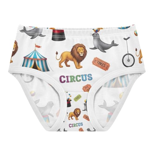 Circus Tents Toddler Girls Underwear, Girl Panties, 2T–8 Years - Main Image