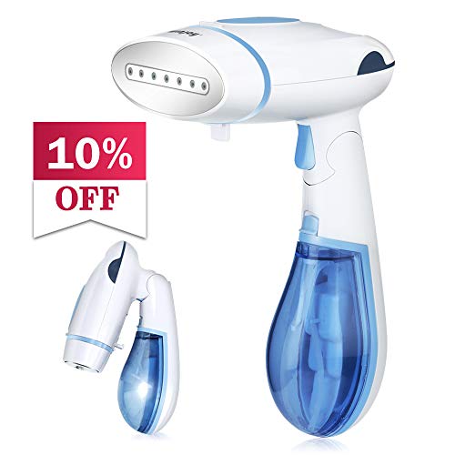Steamers for Clothes,Handheld Mini Garment Steamer with Foldable Design for Travel and Home,Powerful Wrinkle Remover with 360Â°Anti-Leak,13s Fast Heat-Up, Auto-Off Portable Fabric Steamer
