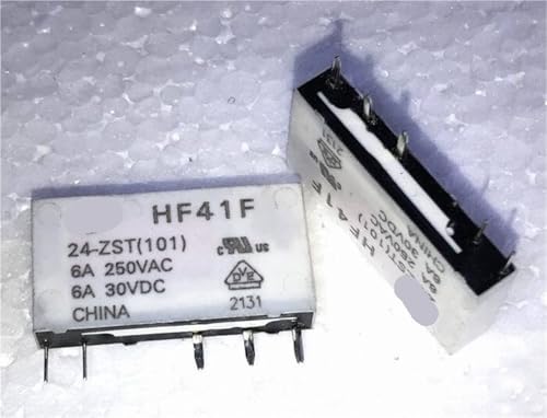 Base de relais HF41F 24-ZST 6-24V CC pour interface de circuit imprimé électrique
